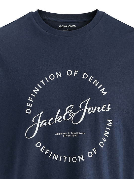 Crew Neck Tricou Blue