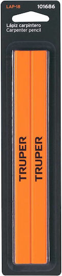 Truper Work Pencils Set 2 Pieces 101686