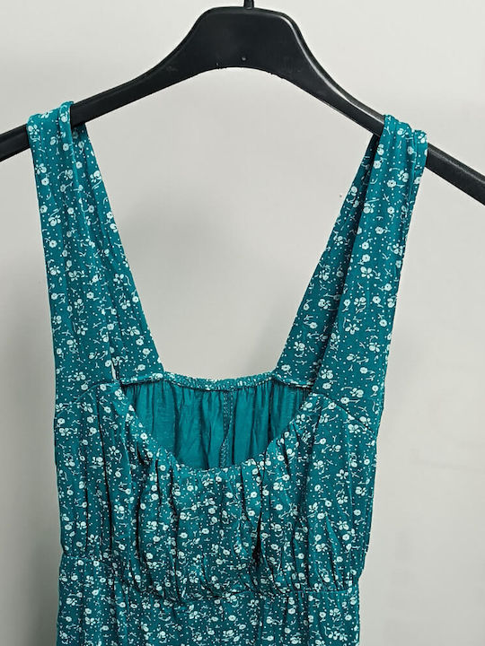 Sommer Mini Kleid Aqua