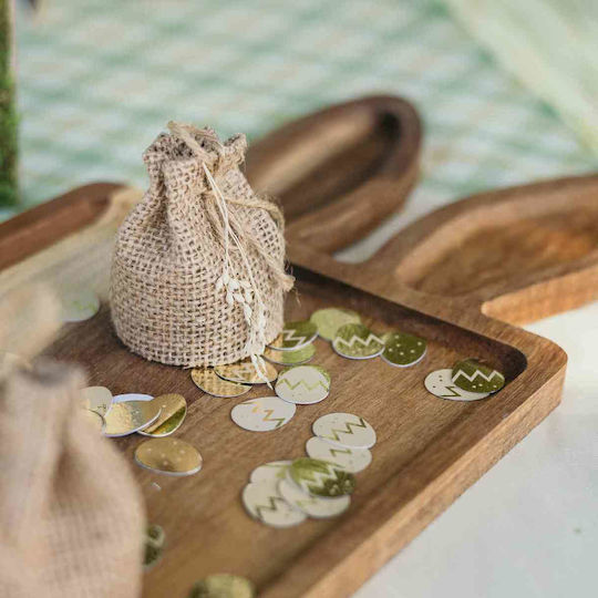Beauty Home Πασχαλινό Αυγό Μπεζ 1.6x2εκ.