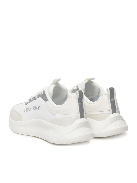 Sneakers White Silver