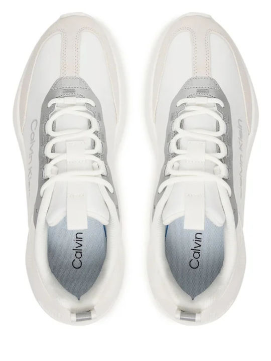 Sneakers White Silver
