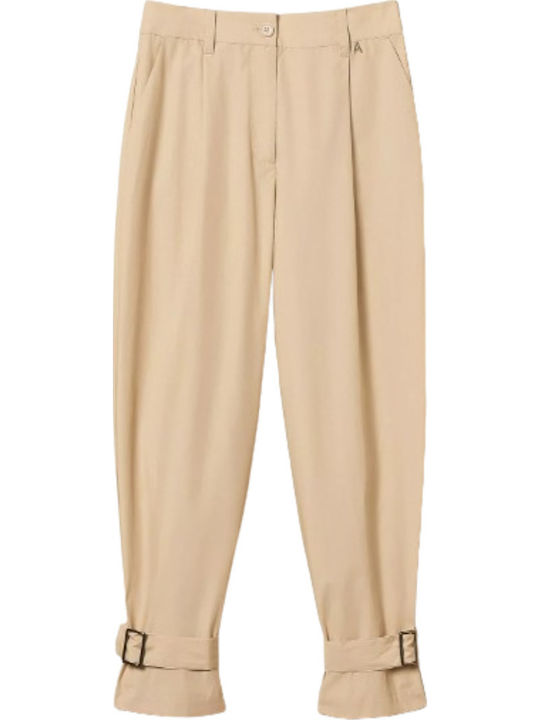 Women's Fabric Trousers Safari