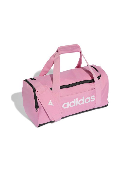 adidas Linear Duffel S Γυναικεία Τσάντα Ώμου για Γυμναστήριο Ροζ