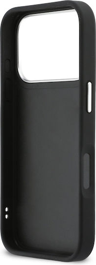 Karl Lagerfeld Iml Glitter Kl Diamond Logo iPhone 17 Pro Schwarz Handyhülle