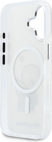 Handyhülle Karl Lagerfeld Karl + & Choupette Rückseite Magsafe iPhone 17 Transparente