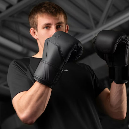Hayabusa Boxing Gloves Leather for Match Black