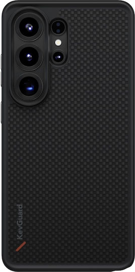 Uniq Keva Umschlag Rückseite Kunststoff / Silikon Schwarz (Galaxy S26 Ultra)