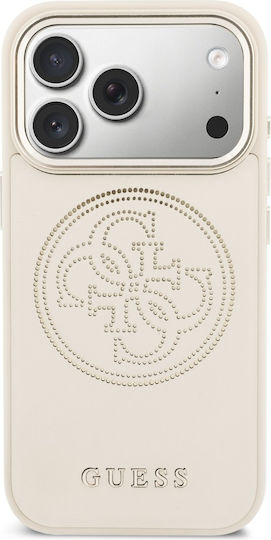 Guess Rückdeckel Kunststoff / Silikon Beige (iPhone 17 Pro)