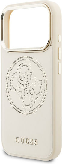 Guess Rückdeckel Kunststoff / Silikon Beige (iPhone 17 Pro)