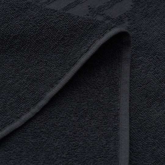Emporio Armani Beach Towel Cotton Black