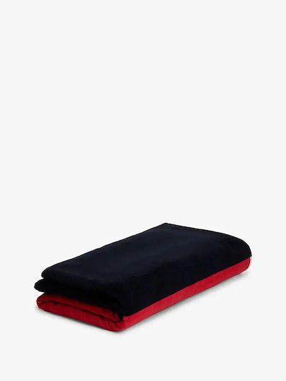 Tommy Hilfiger Classic Cotton Blue Beach Towel