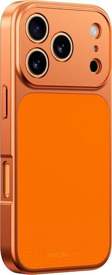 AmazingThing Minimal Mag Umschlag Rückseite Orange (iPhone 17 Pro)
