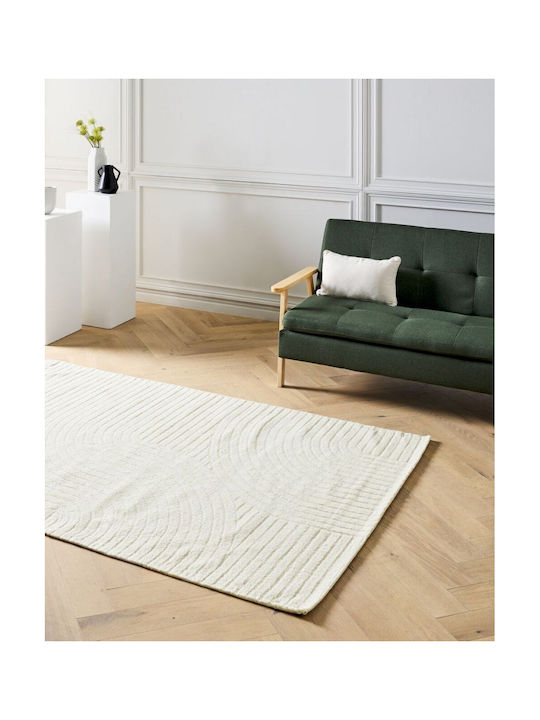 Beliani Wolle Beige