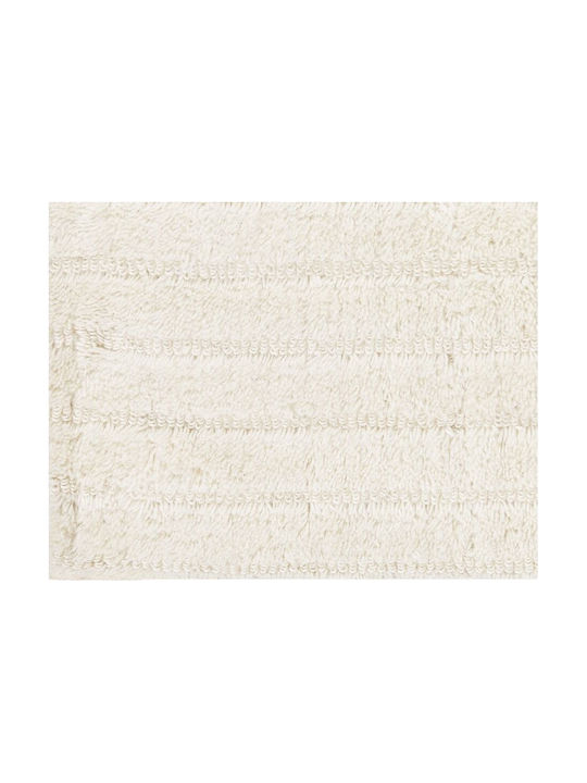 Beliani Teppich Rechteckig Wolle Beige