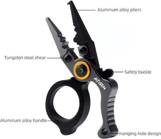 Atisen Mini Split-Ring-Zange Cutter FP-929