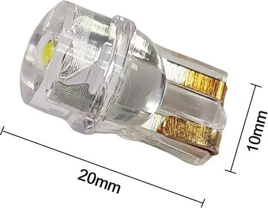 LED T10 R-dt10q-01aut10 2pcs Blue Car Lamps