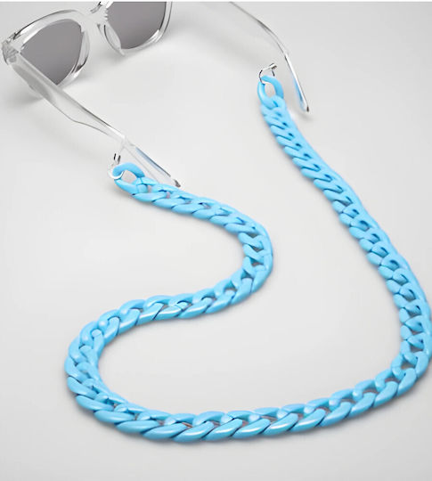 AV Sunglasses Kette Für Brillen Hellblaue