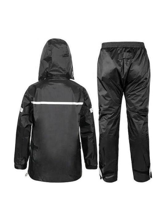 Motowolf Mdl 0401 Motorcycle Rain Set Pants Jacket 2xl Black