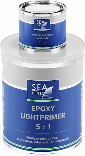 Антиосмотично Епоксидно Грунд 2 Компонента 5:1 Бял Epoxy Lightprimer Sealine 750ml