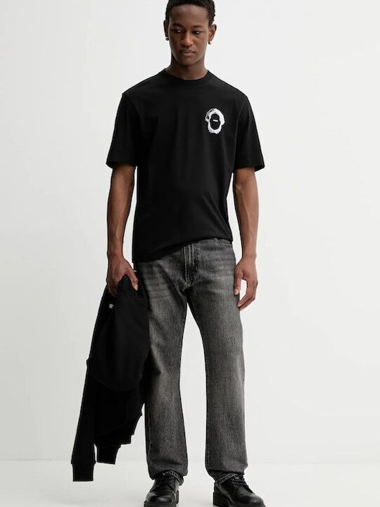 T-shirt Μαύρη