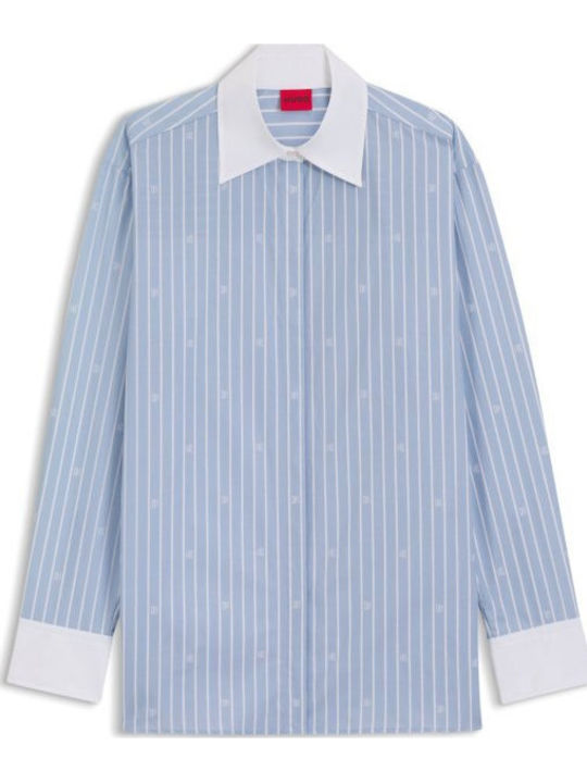 Women's Long Sleeve Shirt Blue