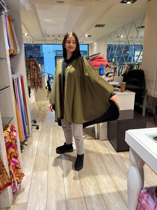 Women's Silk Scarf Green