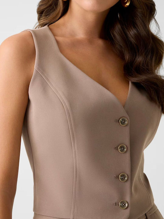 Guess Short Women's Blazer Brown