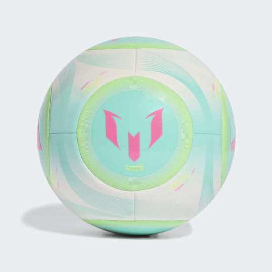 adidas Messi Club Soccer Ball Turquoise