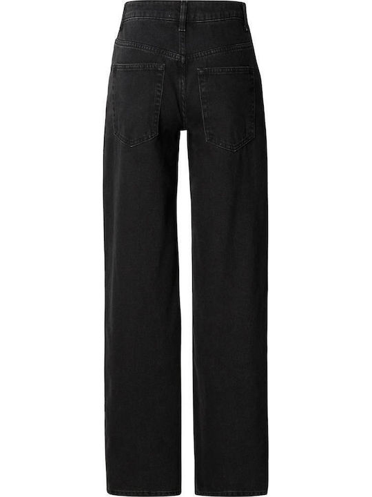Γυναικείο Jean Παντελόνι σε Relaxed Εφαρμογή Black
