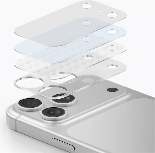 Uniq Optix Protecție Cameră Tempered Glass Transparent pentru iPhone 17 Pro