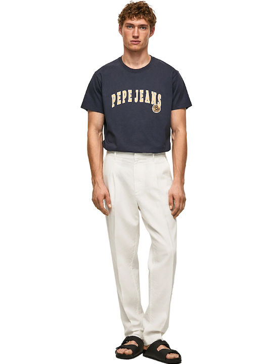 T-shirt Navy Μπλε