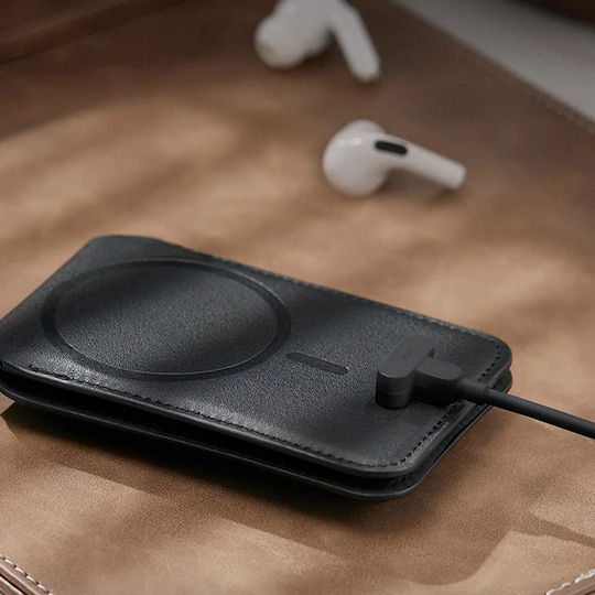 ESR MagSafe Card Case Geo Magnetic in Brown color