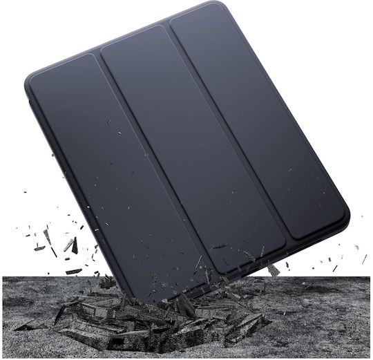 3MK Umschlag Rückseite Robust Schware (Samsung Galaxy Tab A11+)