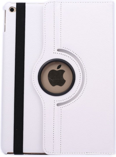 360 Flip Cover Δερμάτινη Λευκή (iPad Air 2)