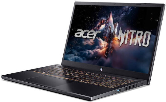 Acer Nitro V15 15.6" IPS FHD 165Hz (i9-13900H/32GB/1TB SSD/GeForce RTX 5060/No OS) (Tastatură Engleză Internațională)