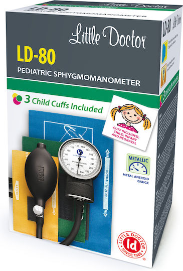 Little Doctor LD-80 Pediatric Analog Blood Pressure Monitor Arm LD-80