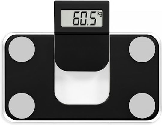 Livoo Digital Badezimmerwaage in Schwarz Farbe DOM532N