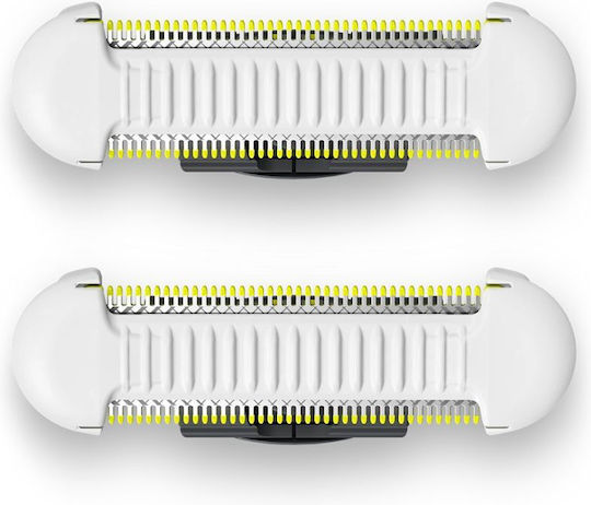 Philips QP2734/20 + Philips OneBlade SkinProtect Klinge QP229/52 + Etui Elektrorasierer Gesicht Wiederaufladbar