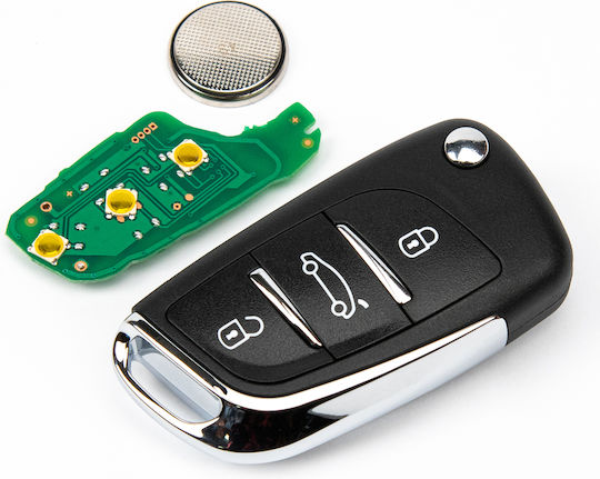 Telecomandă Cheie Auto Electronică Peugeot Citroen 433mhz Hu83