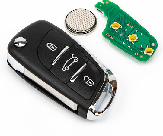 Telecomandă Cheie Auto Electronică Peugeot Citroen 433mhz Hu83