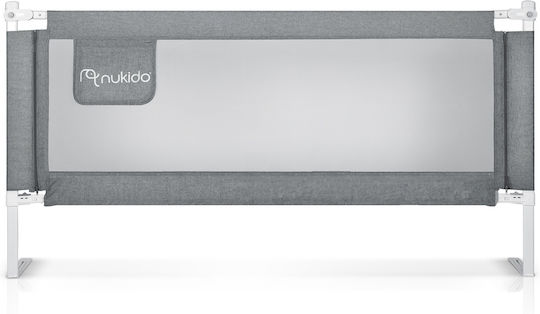 Nukido Bară De Protecție Pliabilă Pentru Pat Din Metal Gri 70 Cm