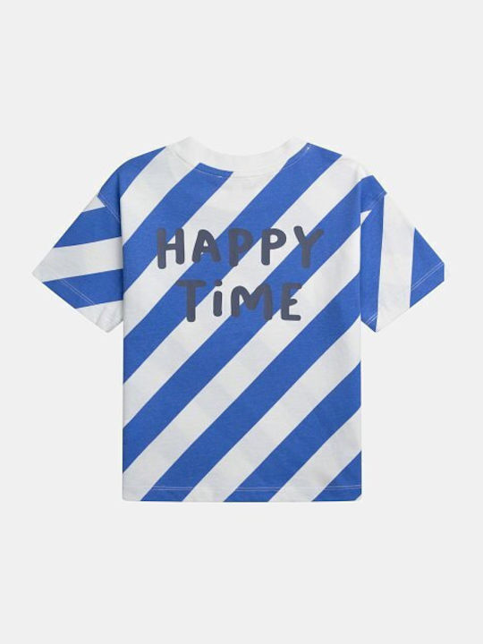 Kinder-T-Shirt Weiß Happy Time