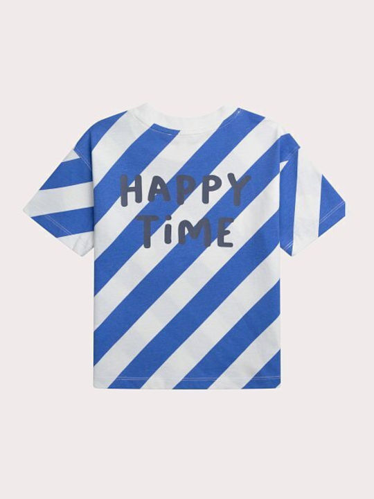 Kinder-T-Shirt Weiß Happy Time