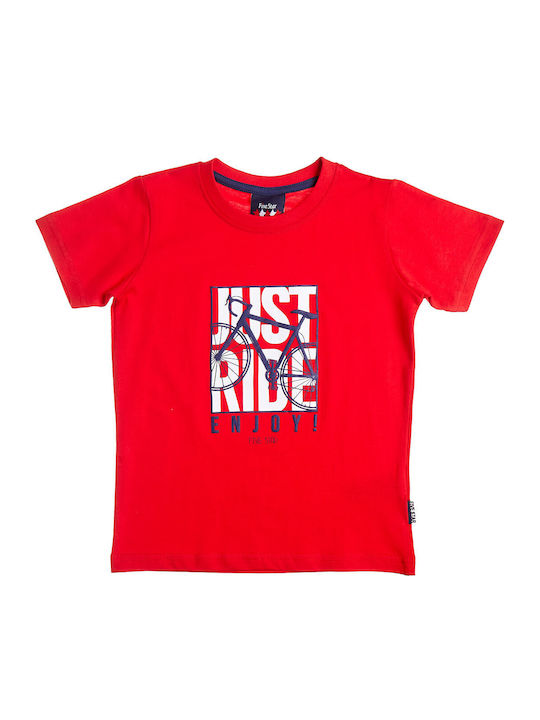 Kids' Set with Shorts Summer 2pcs Red