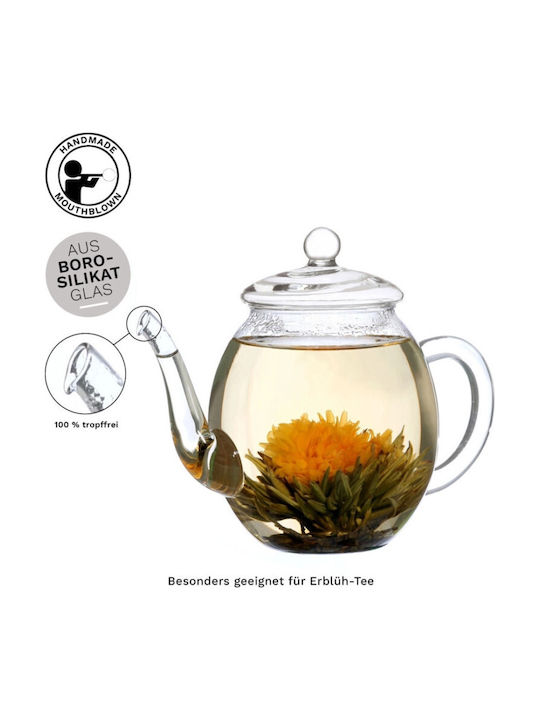 Creano Τσαγιέρα Γυάλινη Διάφανη 500ml