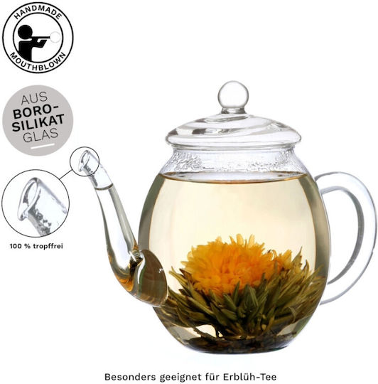 Creano Ceainic Sticlă 500ml