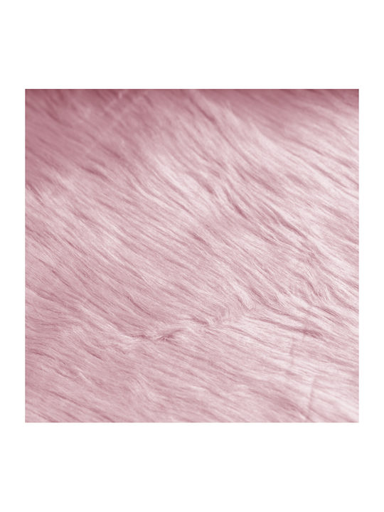 Go Smart Home Неслизащо Бански килим Кръгла 61.00204 Anthracite Light Pink Ф80бр