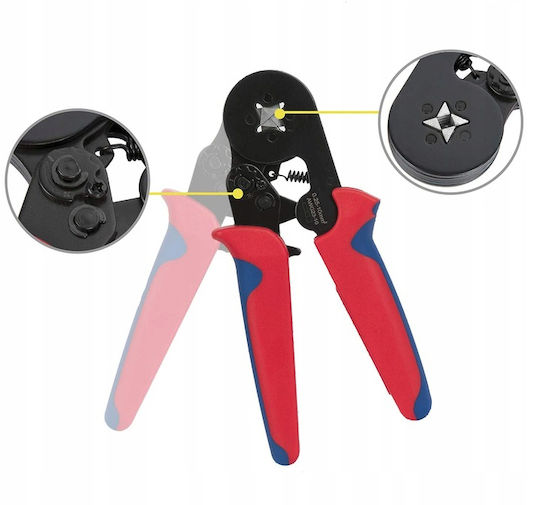 Crimping Pliers Cross-Section Range 0.25 - 10mm² Length 70mm