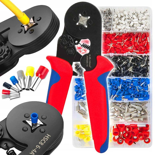 Crimping Pliers Cross-Section Range 0.25 - 10mm² Length 70mm